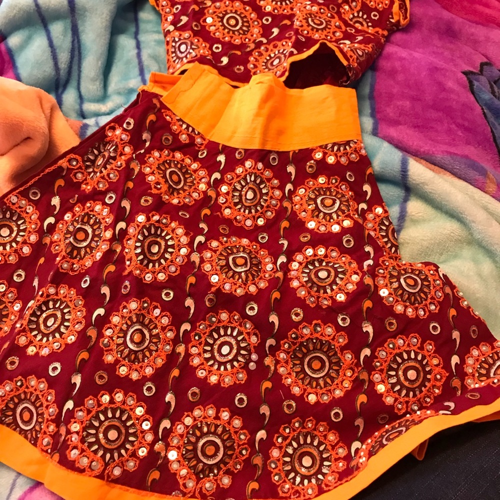 Lil girls Indian outfit